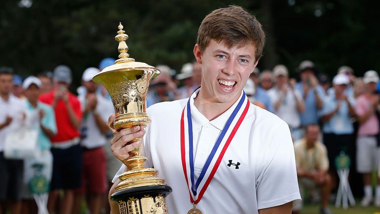 Matt Fitzpatrick: Off to Northwestern University shortly