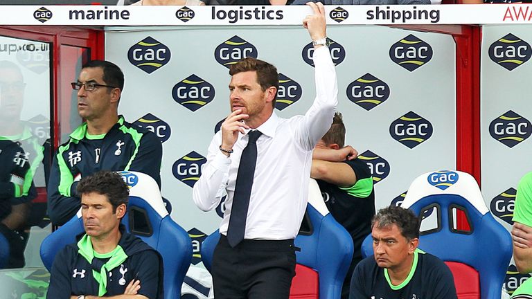 Andre Villas-Boas: Saw Tottenham prevail in a derby date with Crystal Palace