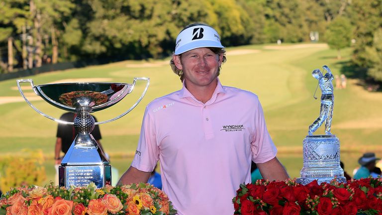 Brandt Snedeker wins the 2012 Tour Championship and the FedEx Cup at East Lake Golf Club in Atlanta.