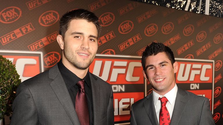 Mixed martial arts fighter Carlos Condit attends UFC on Fox.