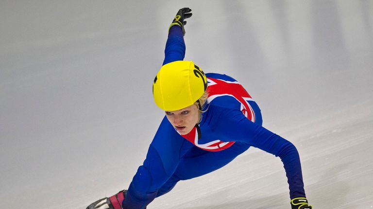 Elise Christie: Is within touching distance of the Sochi Winter Olympics after solid showing in Torino