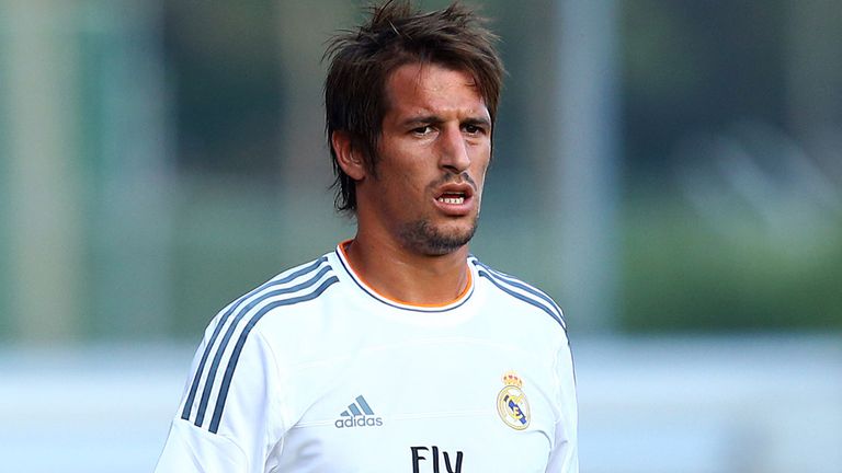 BOURNEMOUTH, ENGLAND - JULY 21:   Fabio Coentrao of Real Madrid looks on during a pre season friendly match between AFC Bournemouth and Real Madrid at Goldsands Stadium on July 21, 2013 in Bournemouth, England.  (Photo by Jan Kruger/Getty Images)