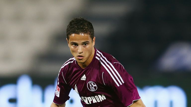 Ibrahim Afellay in action for Schalke 04