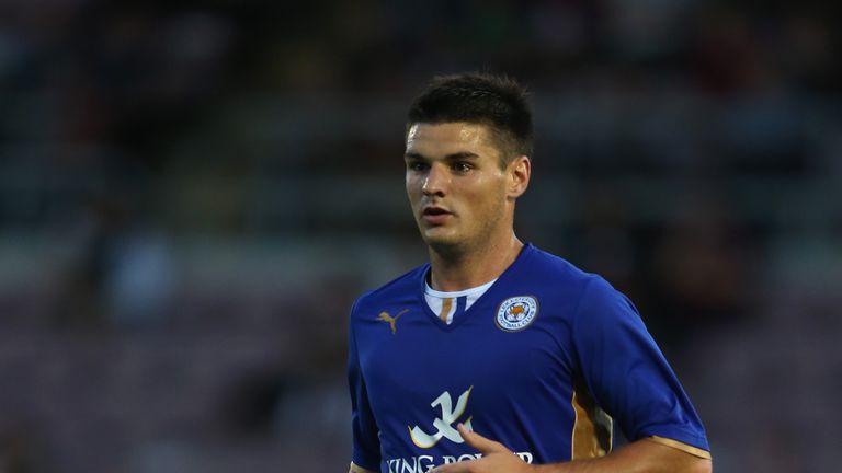 Ben Marshall of Leicester City in action during the pre-season friendly against Northampton Town