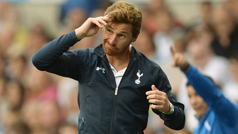 LONDON, ENGLAND - AUGUST 10:  Tottenham manager Andre Villas-Boas looks on during a pre season friendly match between Tottenham Hotspur and Espanyol at White Hart Lane on August 10, 2013 in London, England.  (Photo by Michael Regan/Getty Images)