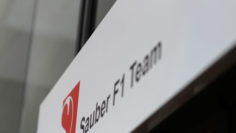 Sauber F1 logo