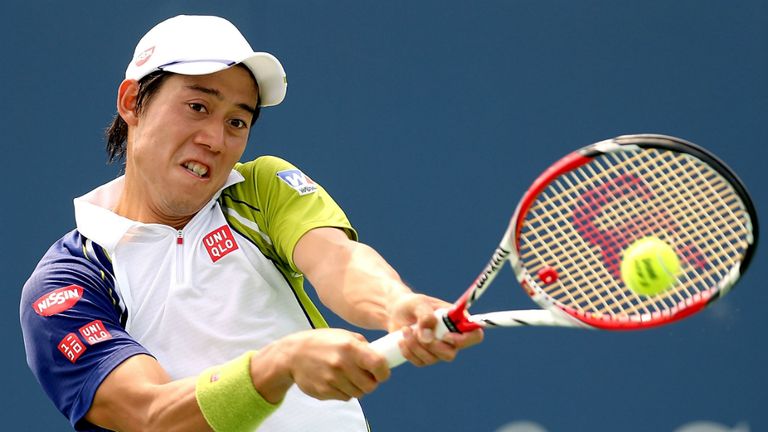 Although yet to reach the final four in a Grand Slam, offensive baseline player Kei Nishikori can be dangerous on his day