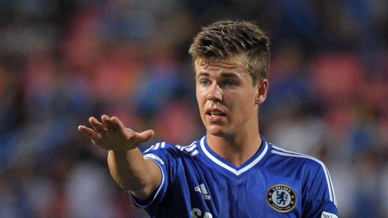Marco Van Ginkel gestures during the exhibition match between Chelsea and Thailand All-Stars