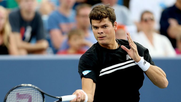 Milos Roanic reached the Montreal Masters final last month meaning is in the top ten for the first time in his career