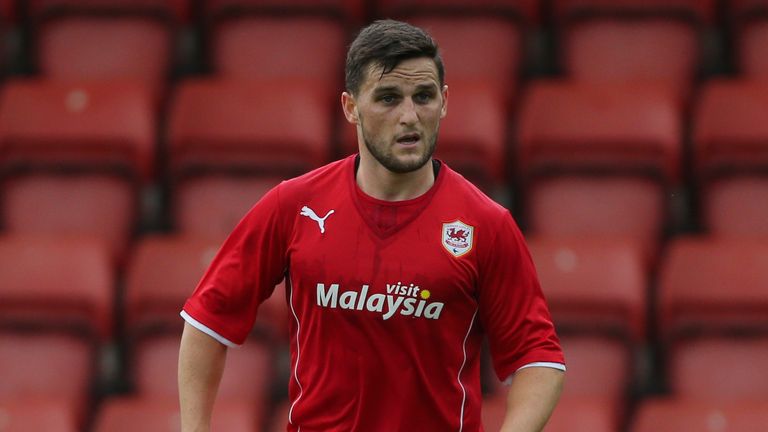 Cardiff City's Craig Conway during game against Cheltenham Town in the pre-season friendly at the Abbey Business Stadium, Cheltenham.