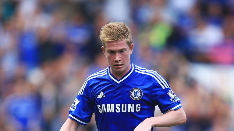 Kevin De Bruyne of Chelsea in action during the Barclays Premier League match between Chelsea and Hull City at Stamford Bridge
