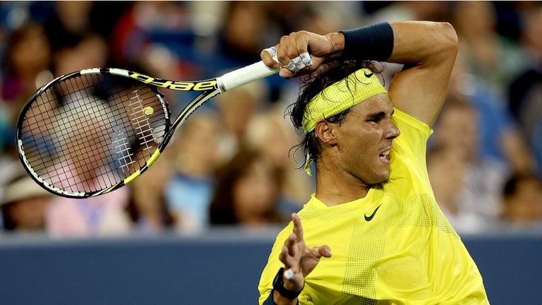 Rafael Nadal enters the US Open having won the Cincinnati Masters last week, making him second seed