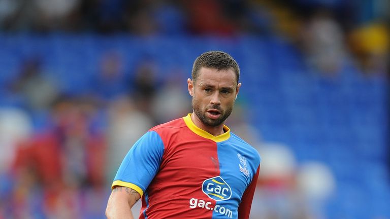 Damien Delaney of Crystal Palace during a Pre Season Friendly between Crystal Palace and Lazio at Selhurst Park