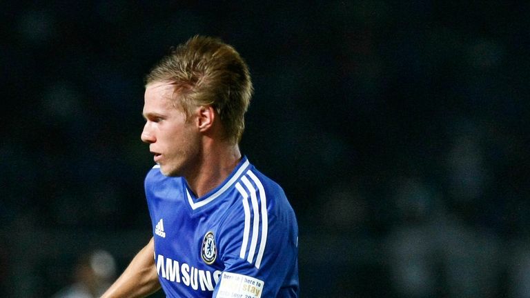Tomas Kalas of Chelsea in action during the match between Chelsea and Indonesia All-Stars at Gelora Bung Karno Stadium