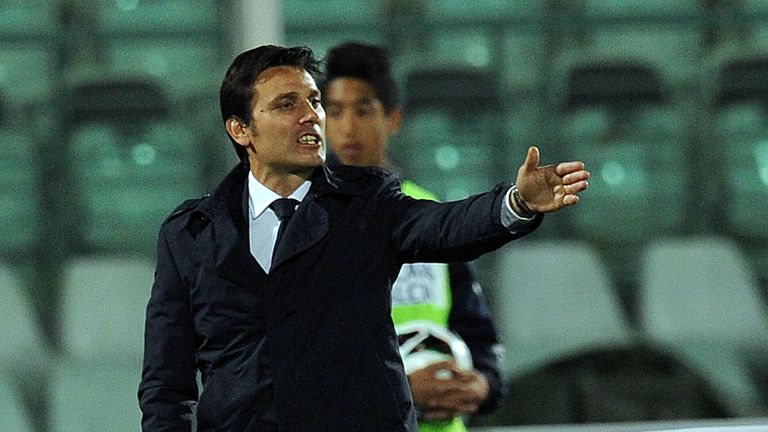 Fiorentina manager Vincenzo Montella 