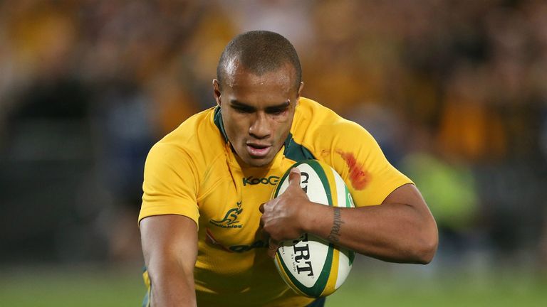 Will Genia scored the lone try as Australia suffered a heavy defeat in Ewen McKenzie's first match as coach