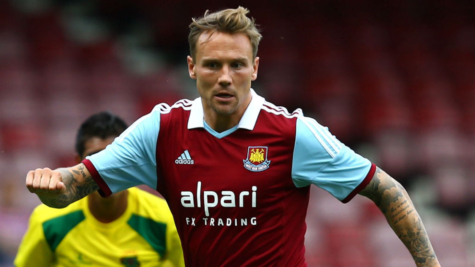 West Ham's Matt Taylor Says He Is Enjoying His New Midfield Role ...