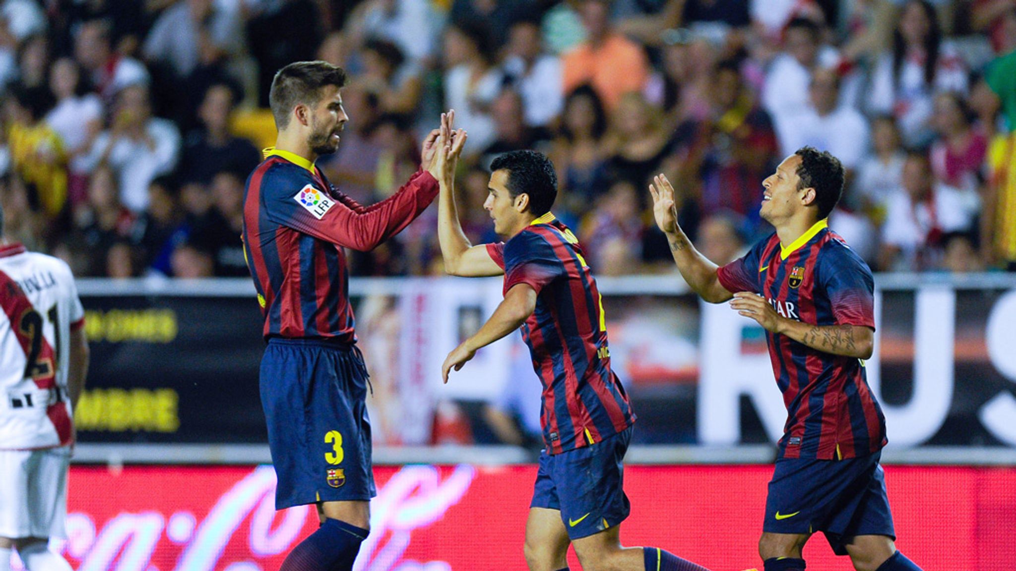 Primera Division: Pedro stars as Barcelona beat Rayo Vallecano 4-0 ...