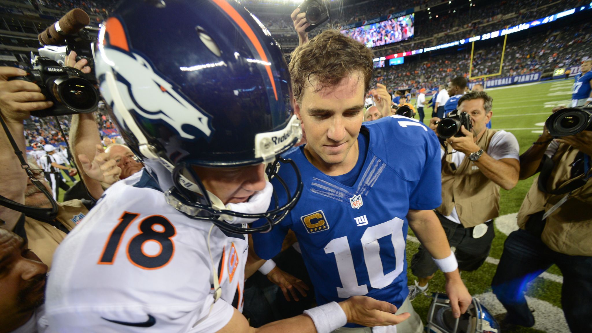 Peyton Manning's best mic'd up moments with Colts, Broncos