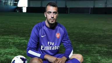 Image of Emiliano Viviano: Hoping not to stay on bench all season with Arsenal