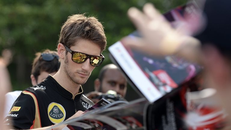 Romain Grosjean: Saved tyres for final qualifying session