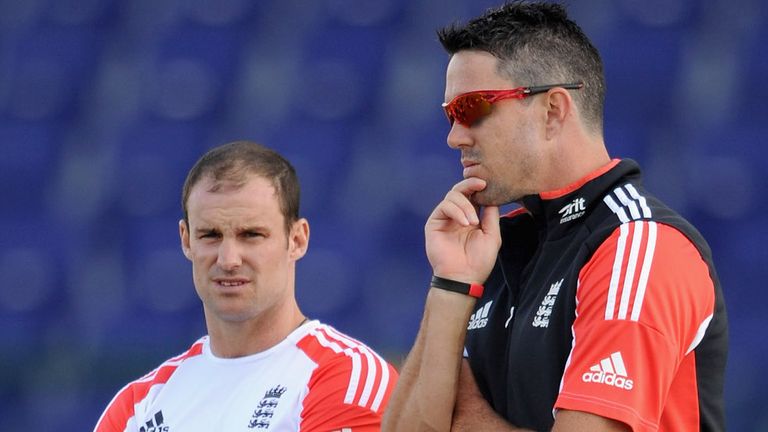 Andrew Strauss and Kevin Pietersen