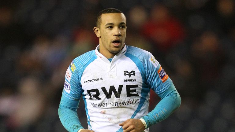 Eli Walker: Scored a brace of tries for the Ospreys