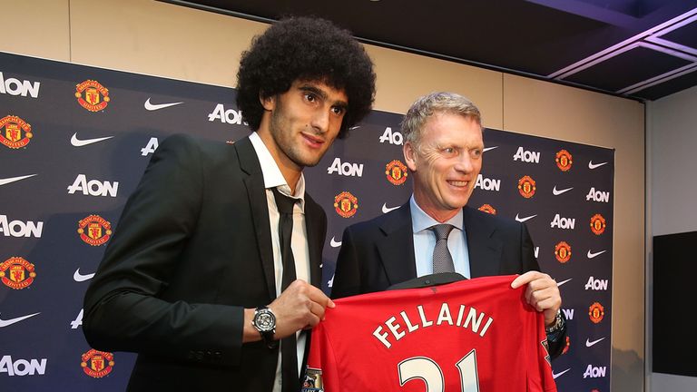 David Moyes signed Fellaini for Manchester United