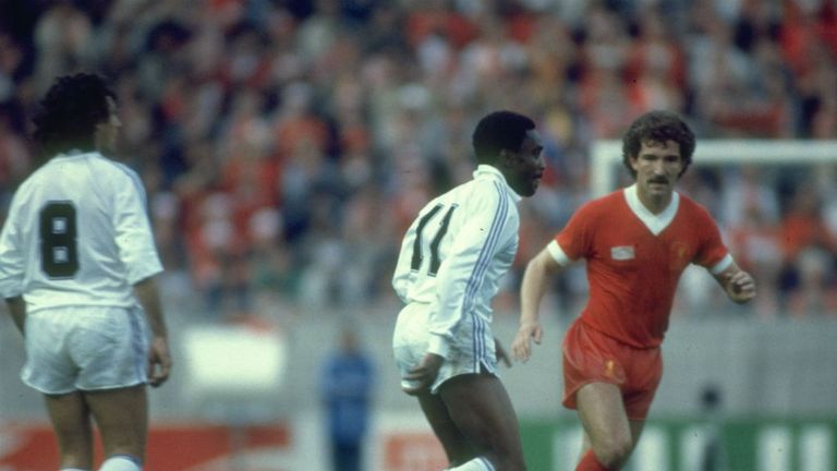 Real Madrid v Liverpool in 1981 European Cup final