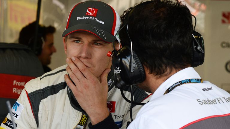 Nico Hulkenberg: Qualified third for the Italian GP