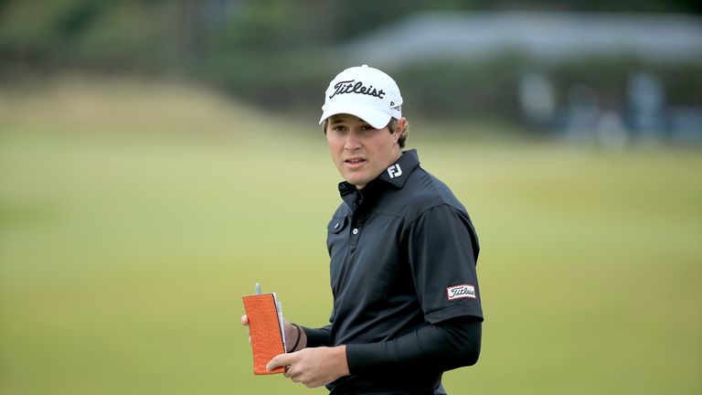 Peter Uihlein: inches away from making history at Kingsbarns