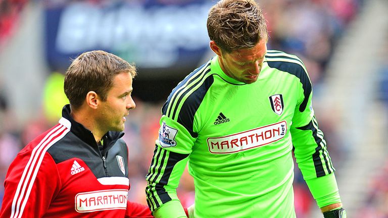 Maarten Stekelenburg: Suffered a shoulder injury on the opening weekend