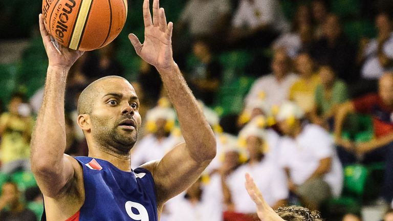 Tony Parker was in great form for France