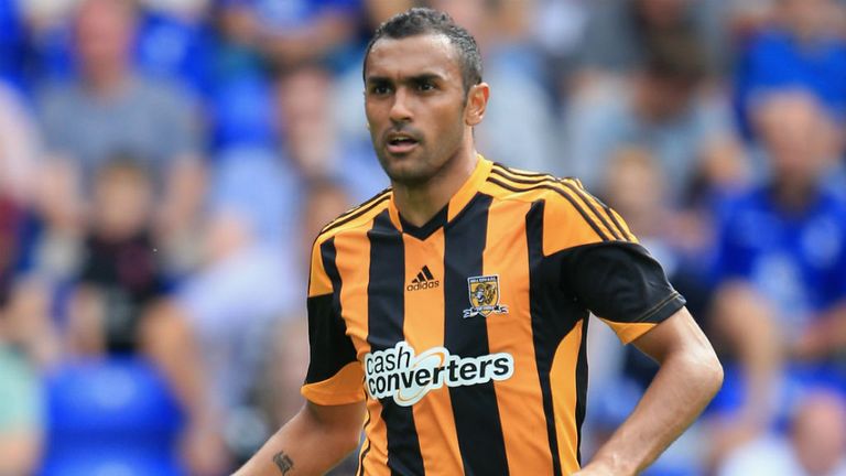 Ahmed Elmohamady of Hull City in action against Chelsea