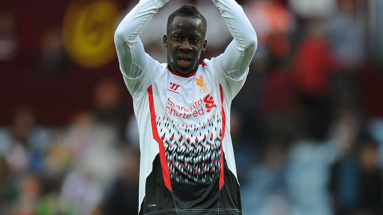 Aly Cissokho in action for Liverpool against Aston Villa