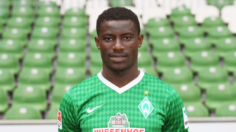 Joseph Akpala of Werder Bremen