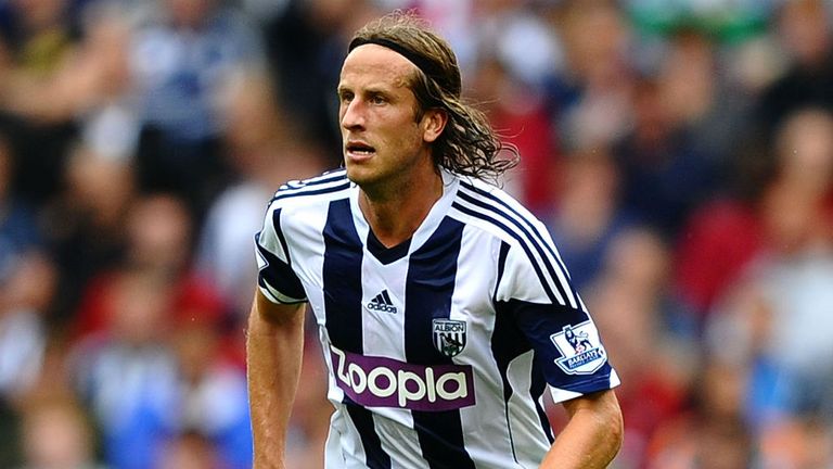 Jonas Olsson of West Brom