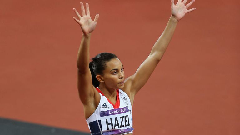 Louise Hazel: Took gold at the Commonwealth Games in Delhi