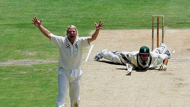 After going unbeaten in tests in 2004, England secured a 2-1 series win over South Africa thanks to Hoggard's 12 wickets in Johannesburg