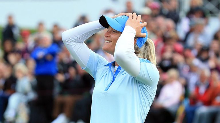 Suzann Pettersen: Second major triumph of her career