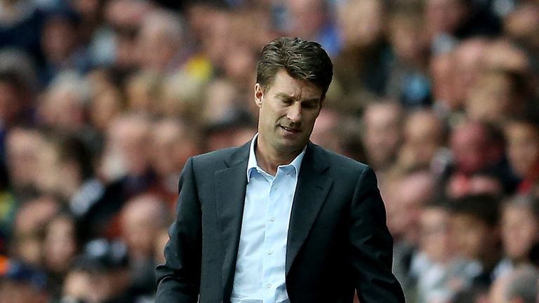 SWANSEA, WALES - SEPTEMBER 28:  Swansea manager Michael Laudrup during the Barclays Premier League match between Swansea City and Arsenal at Liberty Stadium on September 28, 2013 in Swansea, Wales.  (Photo by Scott Heavey/Getty Images)