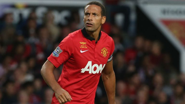 Rio Ferdinand of Manchester United