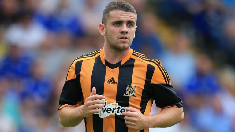 Robbie Brady of Hull CIty in action against Chelsea