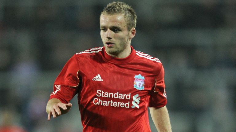 Ryan McLaughlin in action for Liverpool