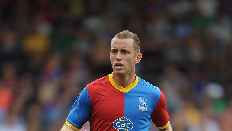 Aaron Wilbraham of Crystal Palace during a Pre Season Friendly between Crystal Palace and Lazio at Selhurst Park