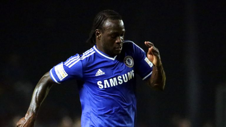 Victor Moses of Chelsea in action during the match between Chelsea and Indonesia All-Stars at Gelora Bung Karno Stadium on July 25, 2013 in Jakarta, Indonesia.  