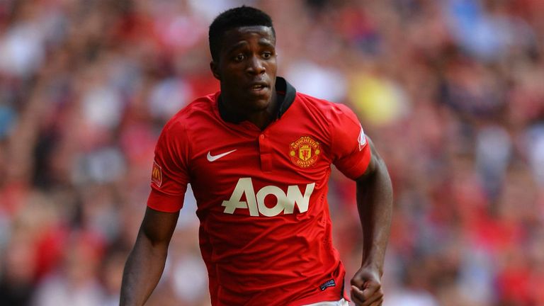 Wilfried Zaha of Manchester United