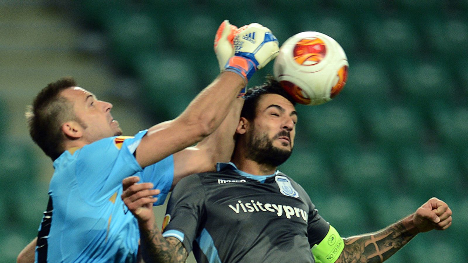 Europa League: Gaston Sangoy nets as Apollon Limassol beat Legia Warsaw 1-0  | Football News | Sky Sports, image size:1600x900