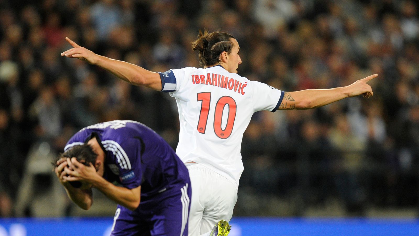 Ibrahimović arrasa Anderlecht, UEFA Champions League