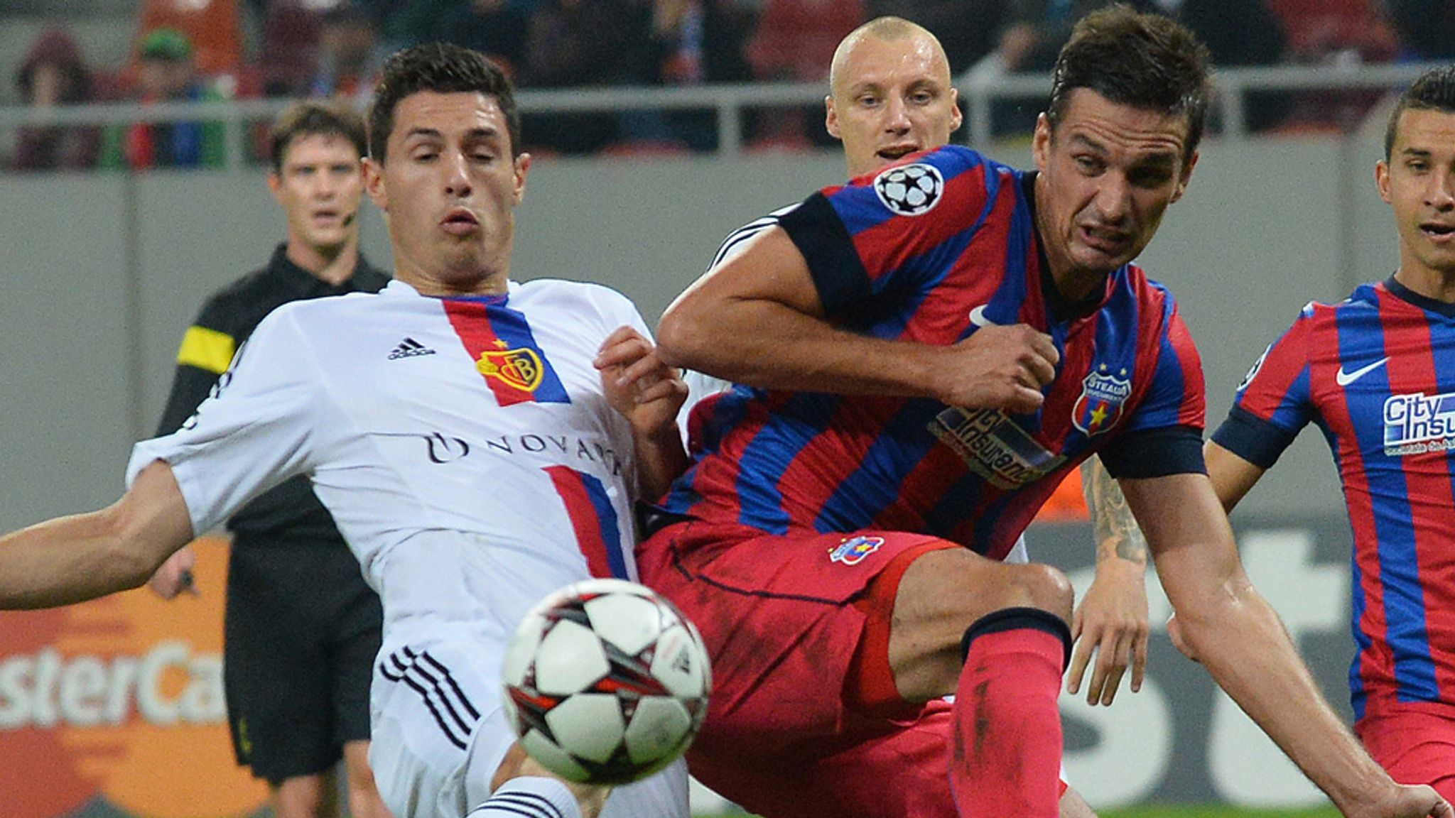 Champions League: Basel suffered a blow as they drew 1-1 with Steaua  Bucharest, Football News